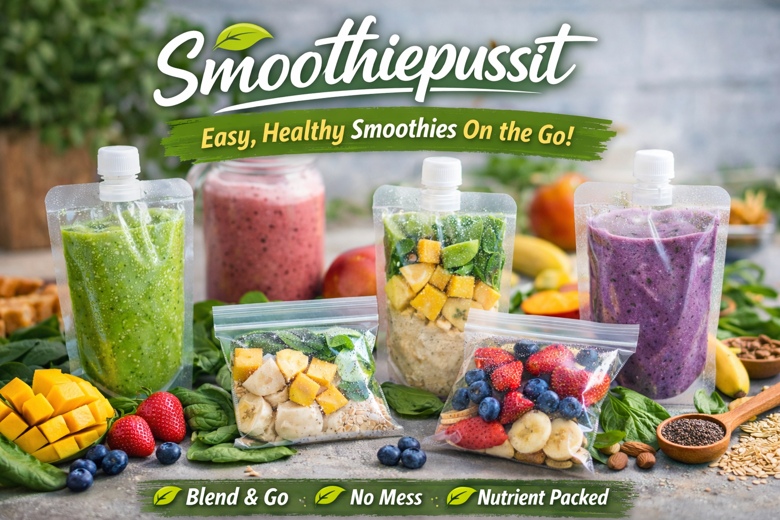 Smoothiepussit — The Smart, Modern Way to Enjoy Healthy Drinks
