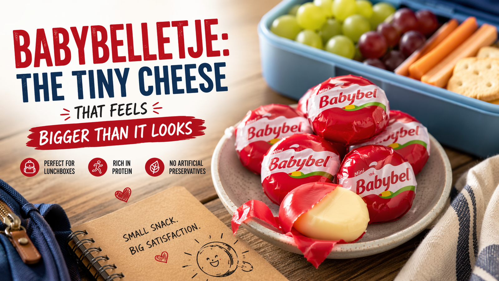 Babybelletje: The Tiny Cheese That Feels Bigger Than It Looks
